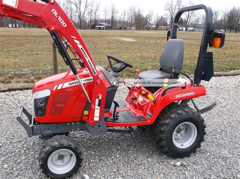 small compact front loaders